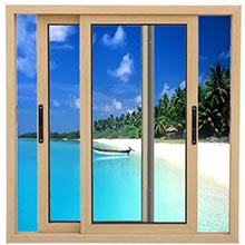 New design office interior sliding glass window