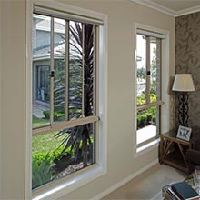 Aluminum sliding window glazing with modern design 