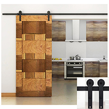 Modern Interior Solid Wood Sliding Barn Door