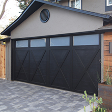 The Corner Side Sliding Garage Door