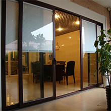  Latest design commercial aluminum automatic glass sliding door