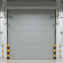 Aluminum automatic roll up garage door