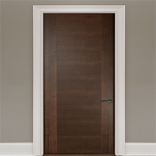 Competitive price nature wood veneer mdf interior door 