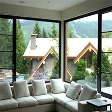 Large glass windows/ insulated glass fixed window