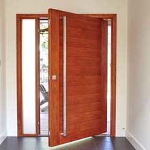 Wood door 