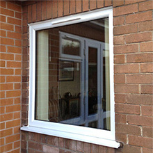 China cheap price upvc fixed window