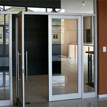 Aluminum frame French door Glass Swing Door