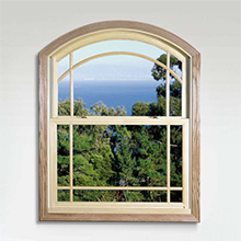 America design aluminum double hung window 