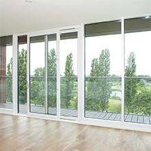 UPVC/Aluminum Alloy Sliding Glass Door