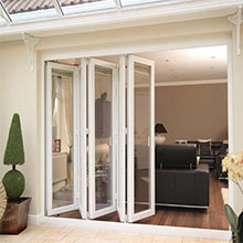 Insulated Glass UPVC Folding Door