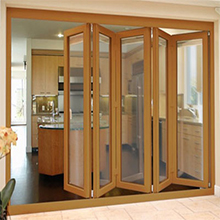 Cheap Automatic High Speed PVC Plastic Folding Doors