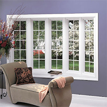 Bay Windows Of Double Glazing Sliding Vertical Sliding Sashes Windows 