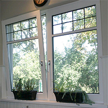 UPVC tilt window/PVC casement and tilt window