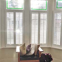 Decoration pvc plantation shutter white pvc louver window