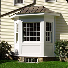 Aluminum storm home bay windows for sale 