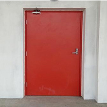 certification security steel fire rated door