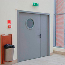 steel fire rated door functional glass door