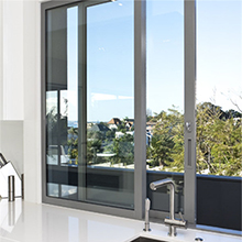 Aluminum sliding window