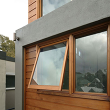 Aluminum awning window