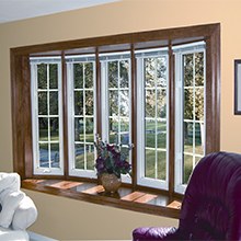  New Design aluminum bay window aluminium residential windows 