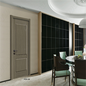 Panelled Wood Interior Wood Door A006