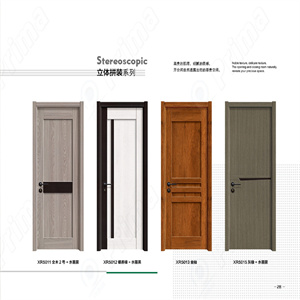 Kid Room Wood Interior Wood Door A0018