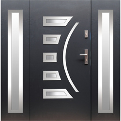 Stainless Steel Entrance Door