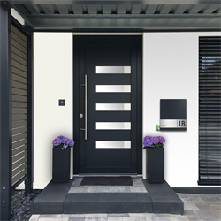 Stainless Steel Entrance Door