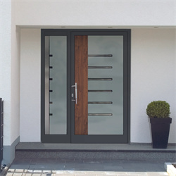 Stainless Steel Entrance Door