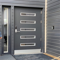 Stainless Steel Entrance Door