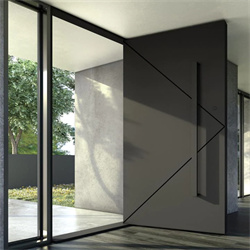 Heavy Duty Security Cast Aluminum Door