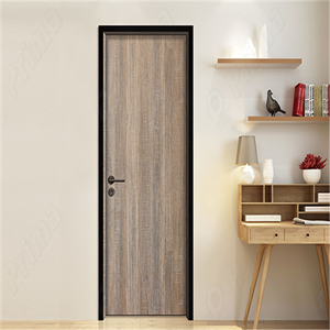 Walnut Wood Interior Wood Door A0033