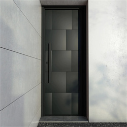 Heavy Duty Security Cast Aluminum Door