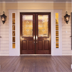 Wood Door Melamine Wood Door PR-L0808