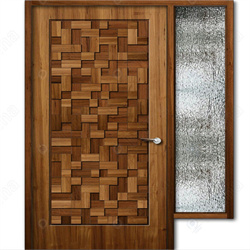 Wood Door Luxury Wood Door Modern PR-L0808