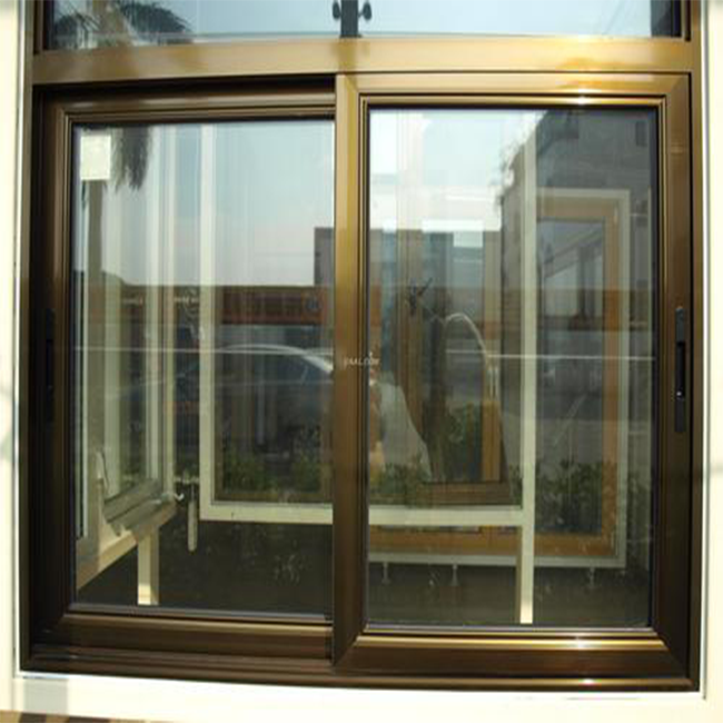  new design cheap price of aluminium sliding window with mosquito net 