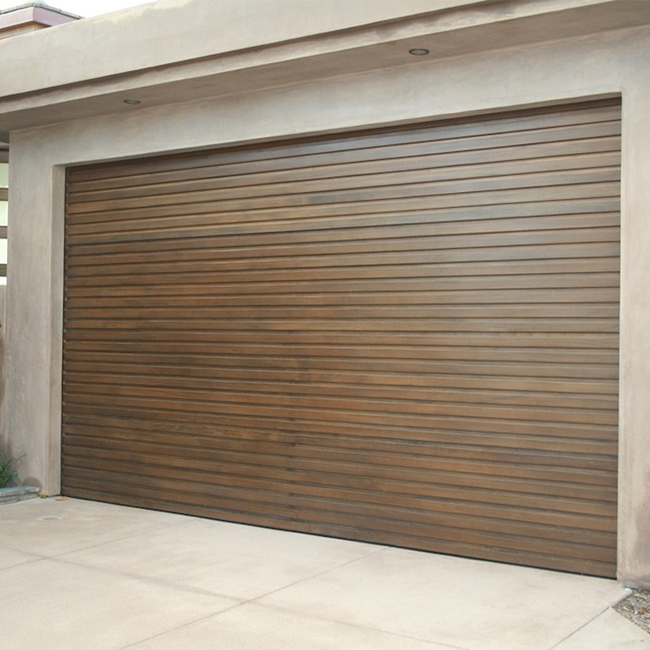 The Corner Side Sliding Garage Door