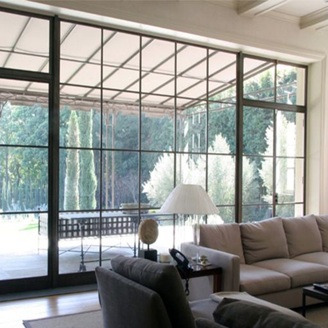 CE certificate large fixed tempered glass window