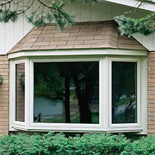 aluminum bay windows for sale with tempered glass 
