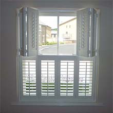 Interior PVC Folding Exterior Shutters Window
