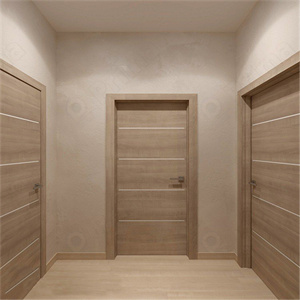 Insulating Insulation Interior Wood Door A0054